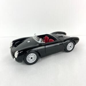 Maisto 1955 Porche 550A Spyder Die Cast Convertible In Black